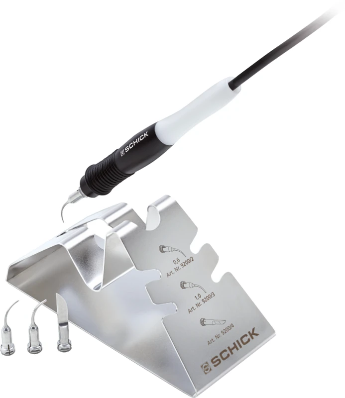 QUBE elektrisches Wachsmesser  Stück  inklusive Zubehör