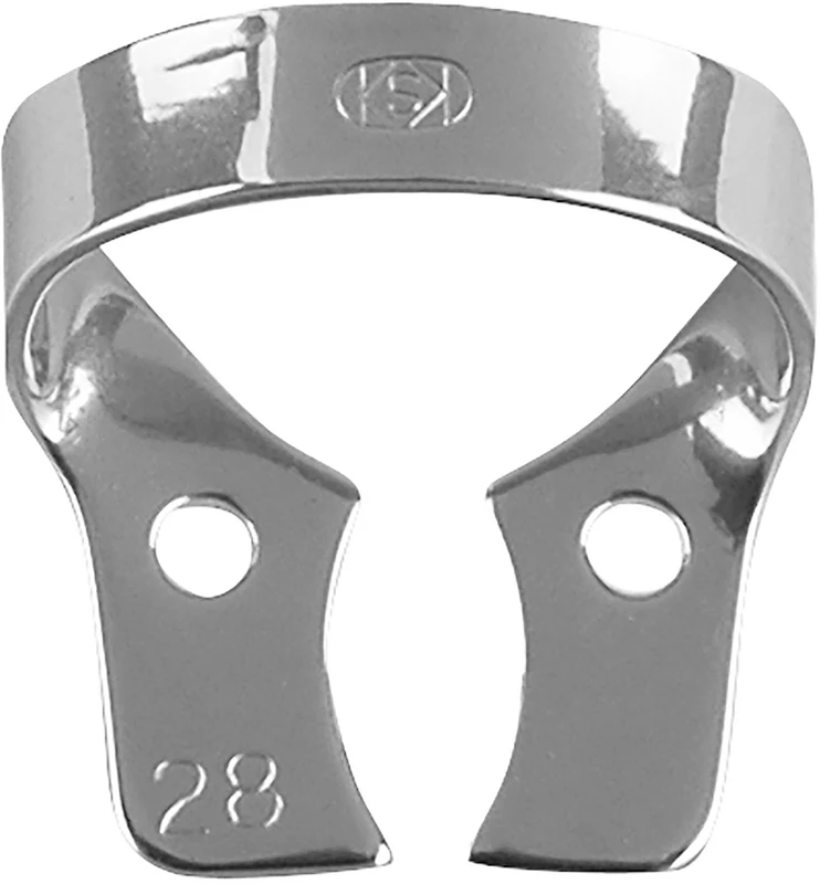 Fit-Kofferdam® Molarenklammern flügellos  Stück  Nr. 28