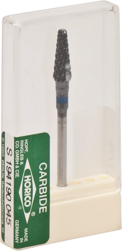 HM-Fräser 194  Stück  schwarz besch., Kreuzverzahnung, blau normal, HP, Figur S194, 13 mm, ISO 045