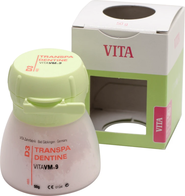 VITA VM® 9 classical A1-D4®  Dose  50 g Pulver transpa dentine D3