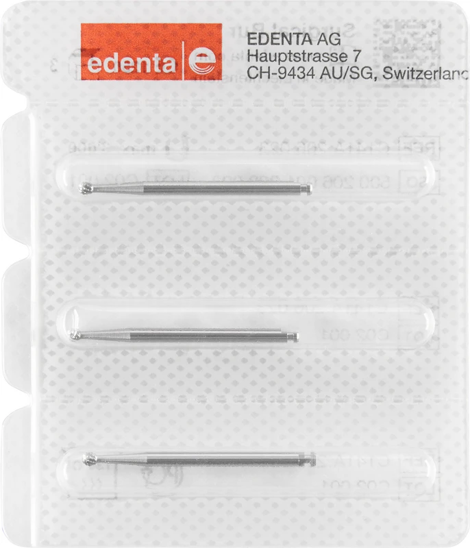 Chirurgie Fräser HM C141A  Packung  3 Stück, RA XL, Figur 001, ISO 023