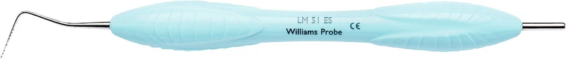 LM Williams-Parodontometer   Stück  hellblau, LM-ErgoSense® Griff