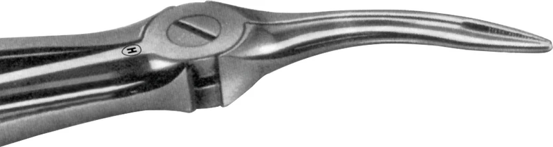Zahnzangen  Stück  HSA 014-49, Figur 49, für obere Wurzeln