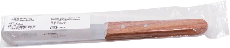 TOPDENT Anmischspatel  Stück  11172, gebogen