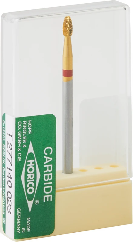 HM-Fräser 277  Stück  Titannitrid besch., Kreuzverzahnung, rot fein, HP, Figur T277, 4,5 mm, ISO 023