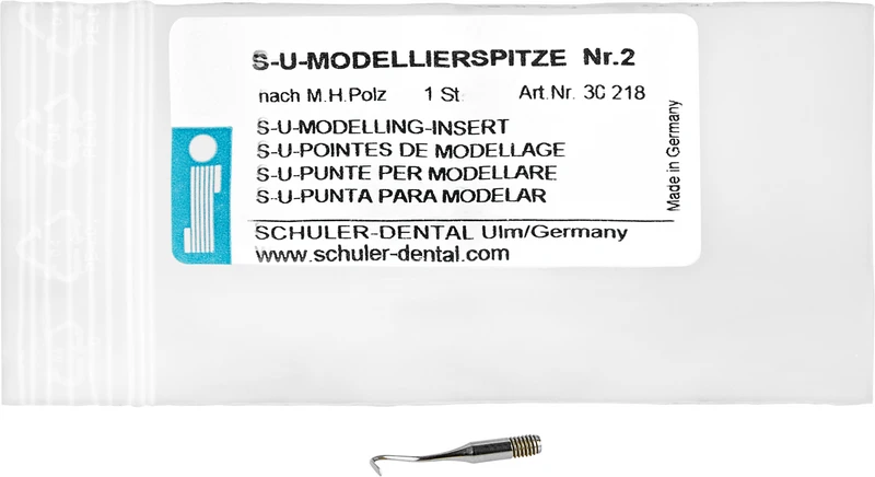 S-U-Modellierinstrumente nach M. H. Polz  Stück  Spitze Nummer 2
