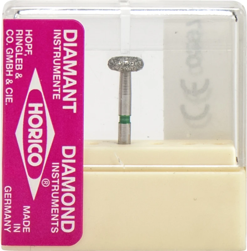 Diamantschleifer 068  Stück  grün grob, FG, Figur 068, 1,5 mm, ISO 045