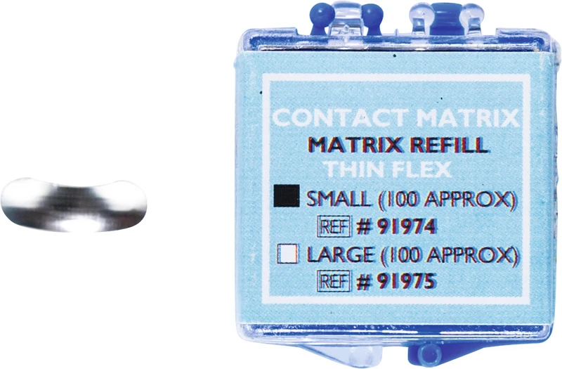 Contact matrix  Packung  100 Matrizen dünn, flex, klein