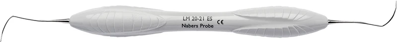 LM Furkationssonde Nabers   Stück  grau, LM-ErgoSense® Griff