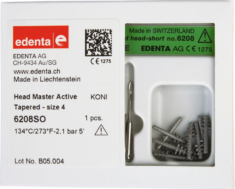 HeadMaster konisch, Aktiv  Sortiment  Gr. 4, kurz