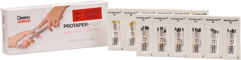 ProTaper Next® Papierspitzen  Sortiment  180 Stück X4-X5