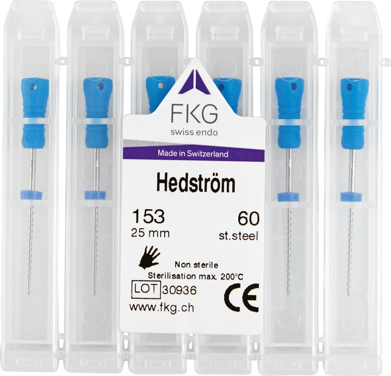 Hedstroemfeile Standard SMG  Packung  6 Stück 25 mm ISO 060