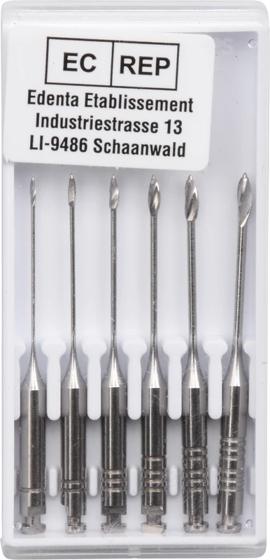 Gates 180  Sortiment  6 Gates 19 mm (ISO 050, 070, 090, 110, 130, 150), RA