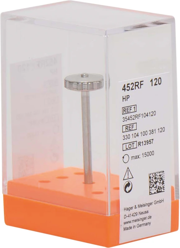 Nietrad 452RF  Stück  rostfreier Stahl, HP, Figur 100, 2 mm, ISO 120