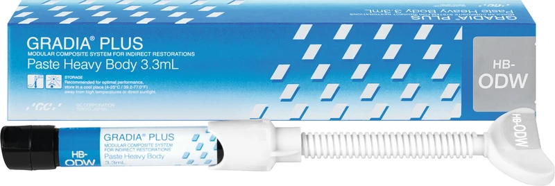 GC GRADIA® PLUS  Spritze  3,3 ml Paste HB-ODW