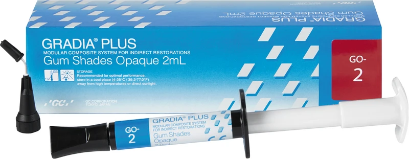 GC GRADIA® PLUS  Spritze  2 ml Paste gum opak GO-2