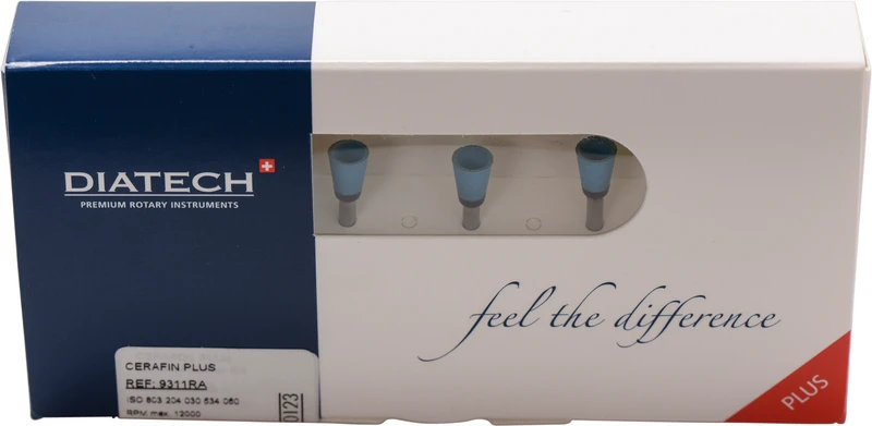 DIATECH CERAFIN PLUS  Packung  5 Stück blau, RA, Figur 030 Kelch, 7,5 mm, ISO 060