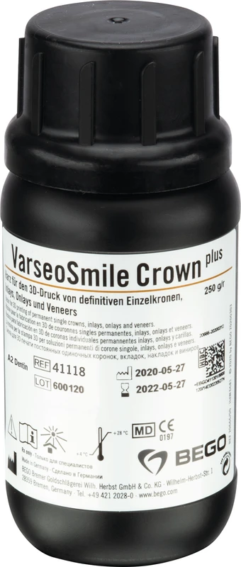 VarseoSmile Crown Plus  Flasche  250 g 385\405 nm, A2