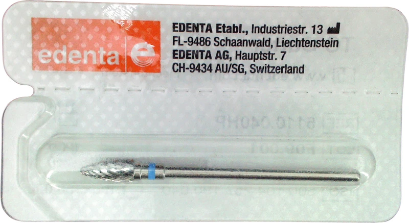 HM-Fräser Schliff 10  Stück  Kreuzverzahnung, blau standard, HP, Figur 257, 9 mm, ISO 040