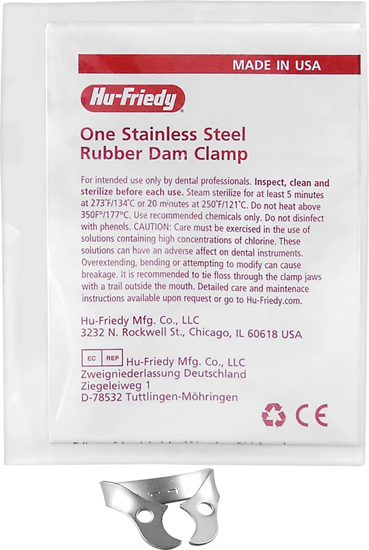 Kofferdam-Klammern  Stück  RDCM22