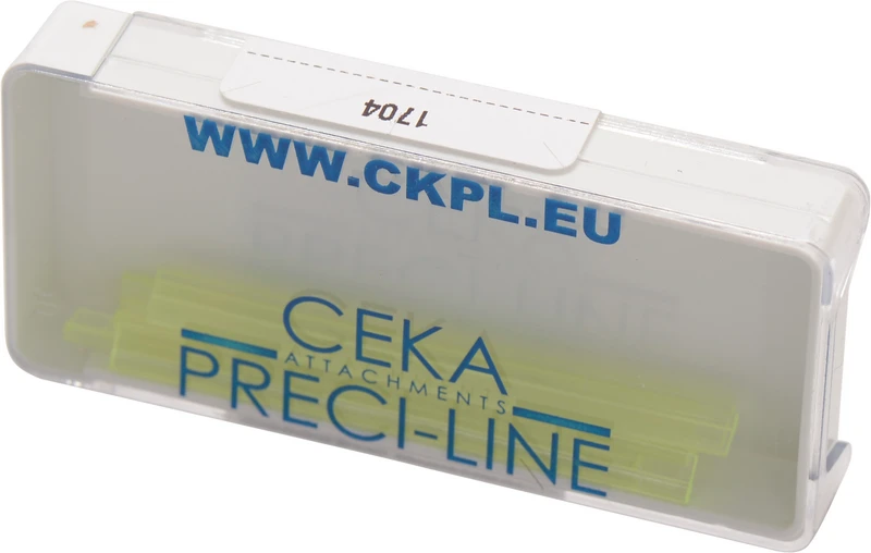 PRECI-HORIX Kunststoffprofil  Packung  6 Stück 50 mm, 4 mm, Ø 1,8 mm