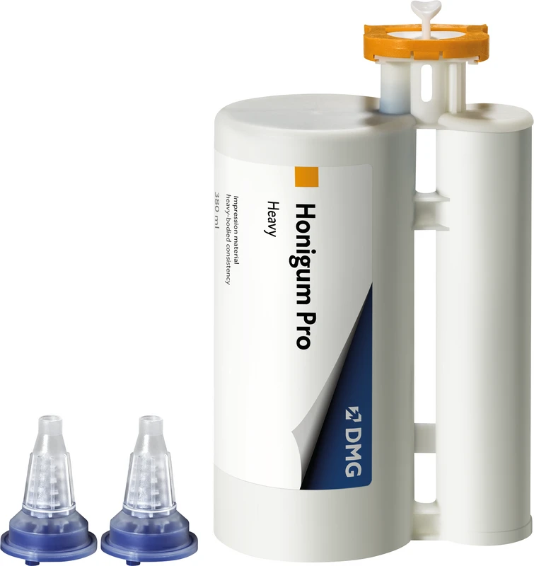 Honigum Pro Heavy  Packung  380 ml Doppelkartusche, 10 MixStar-Tips