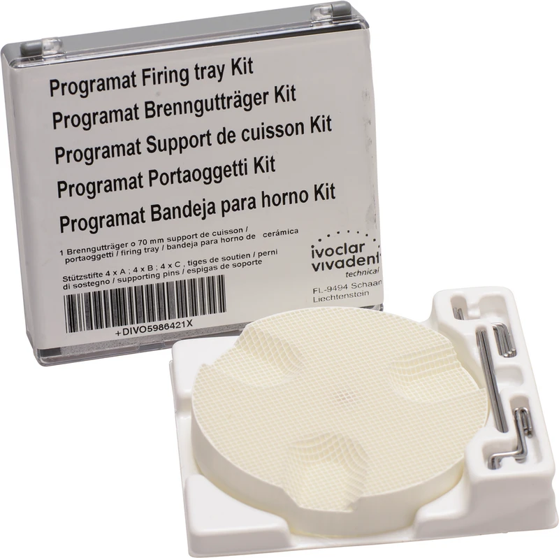 Programat Brenngutträger-Kit  Kit  1 Brenngutträger, 12 Stützstifte (A, B, C)