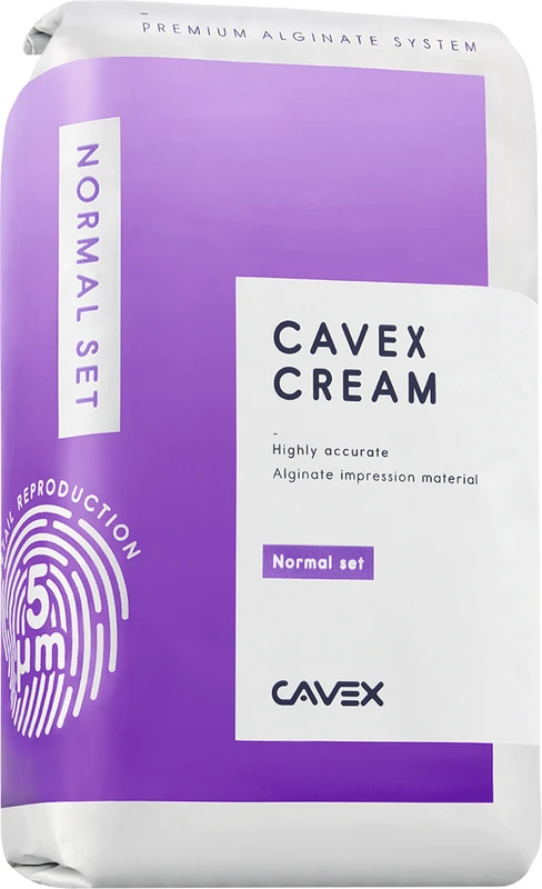 CAVEX Cream Alginate  Beutel  500 g Normal Set bubble-gum, purple