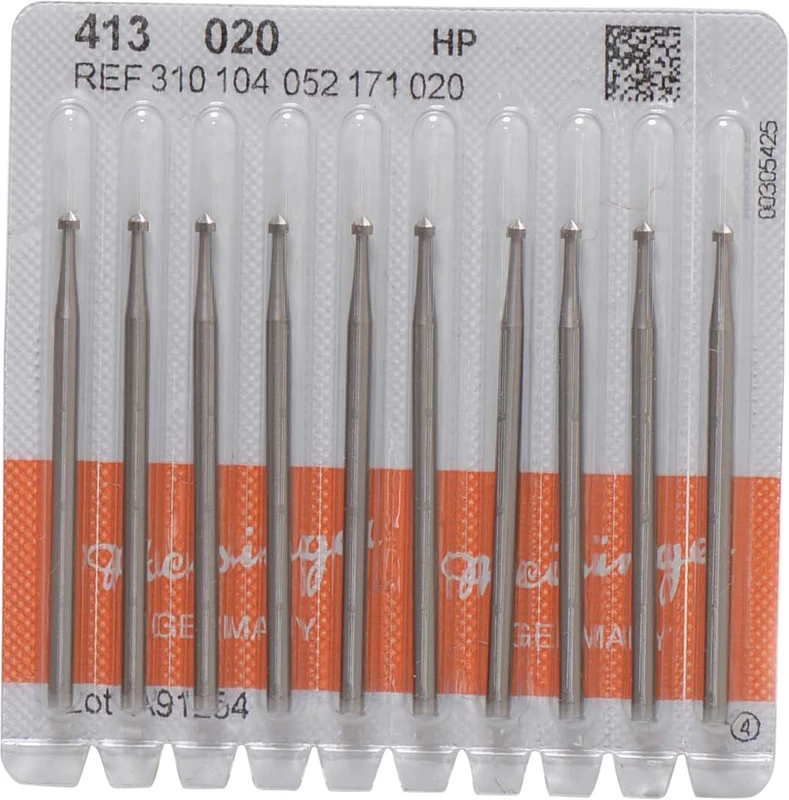 Fräser 413  Packung  10 Stück HP, Figur 052, ISO 020