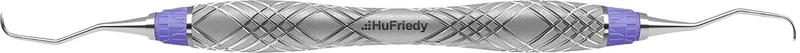 Küretten Gracey Standard  Stück  Figur 5\6, oral\labial, Griff #Harmony, lila