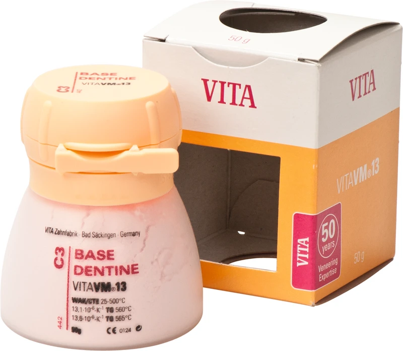 VITA VM® 13 classical A1-D4®  Dose  50 g Pulver base dentine C3