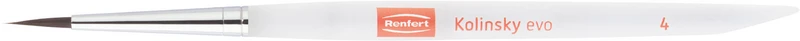 Kolinsky evo Bionic Hair Pinsel  Packung  2 Stück Größe 4