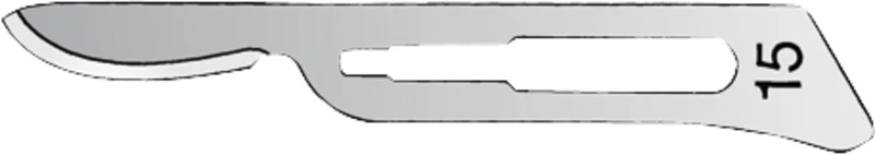 Skalpellklingen  Packung  100 Stück Figur 15