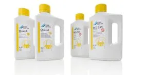 Orotol® plus Sauganlagen-Desinfektion   Set  2 x 2,5 Liter Orotol Plus, 2 x 2,5 Liter Flasche MD 555 Cleaner