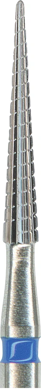 HM-S-Finierer  Packung  5 Stück blau, 8 Schneiden, FG, Figur 166 Spitze, 9 mm, ISO 014