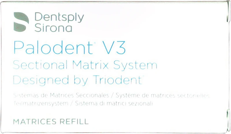 Palodent® V3 Teilmatrizensystem  Packung  50 V3 Matrizen 6,5 mm