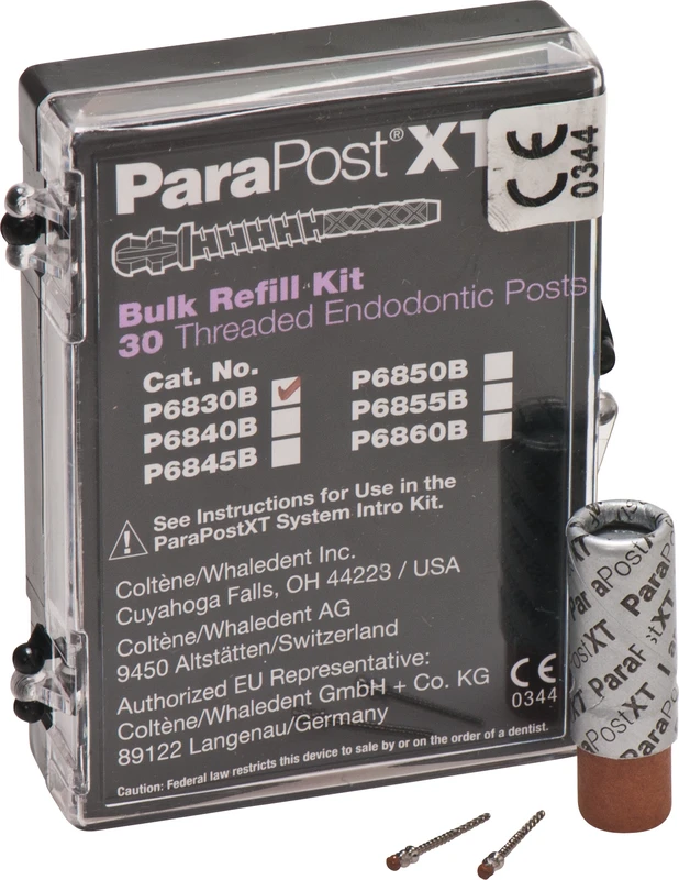 ParaPost® XT Titanstifte  Nachfüllpackung  30 Stück Ø 0,9 mm, braun