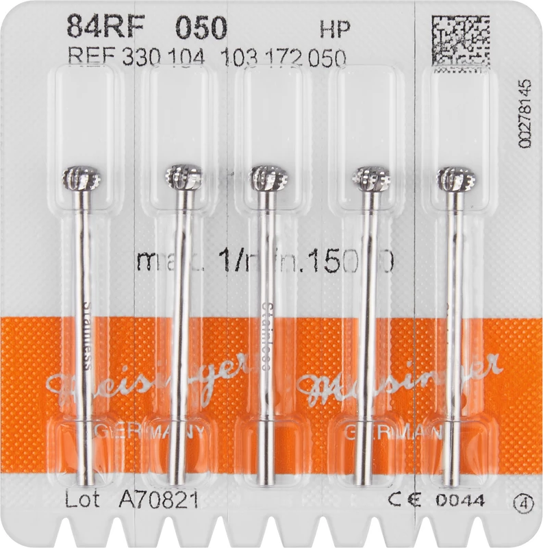 Stahlfräser 84RF  Packung  5 Stück HP, Figur 103, 3 mm, ISO 050
