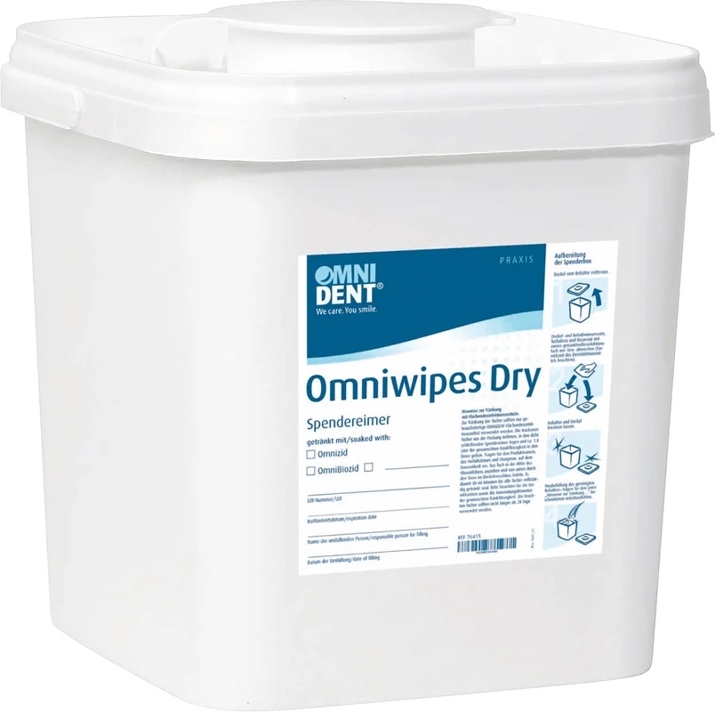 Omniwipes Dry Spendereimer leer  Stück