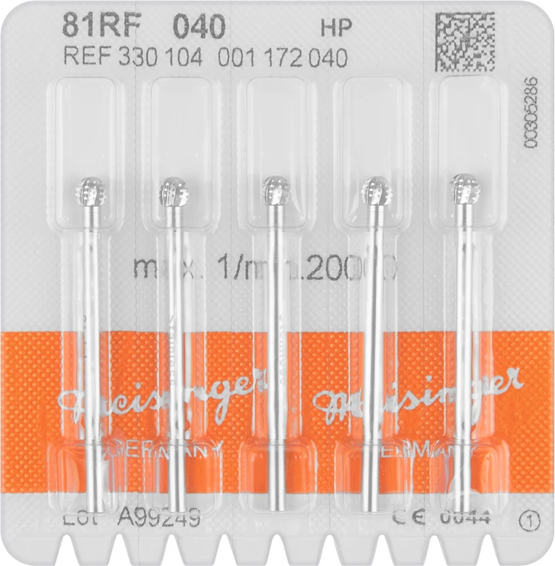 Stahlfräser 81RF  Packung  5 Stück HP, Figur 001, ISO 040