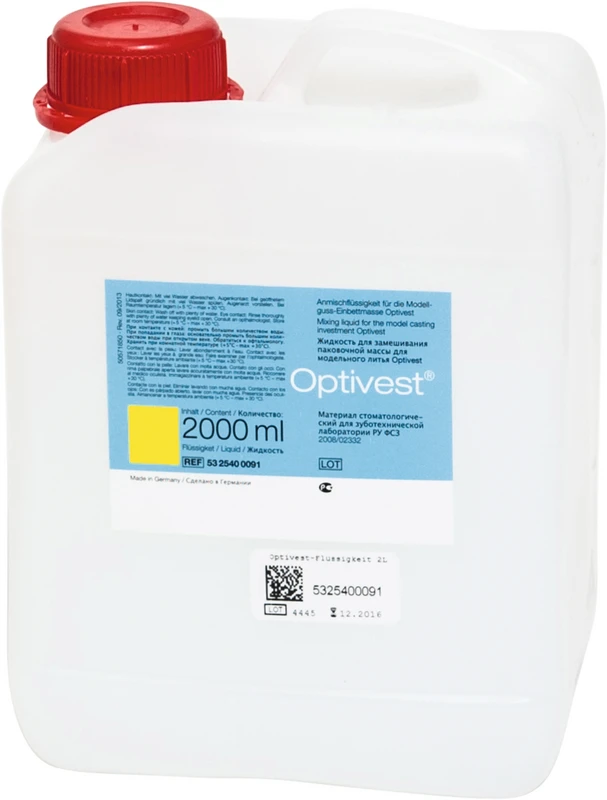 Optivest®  Kanister  2 Liter Anmischflüssigkeit