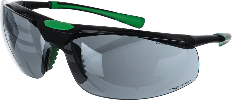 UltraTect Schutzbrillen   Stück  Gestell schwarz grün, Gläser grau