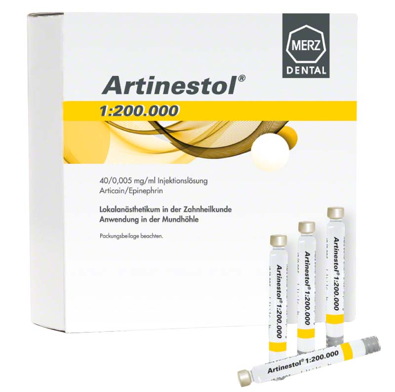 Artinestol® 1:200.000  Packung  100 x 1,7 ml Zylinderampulle