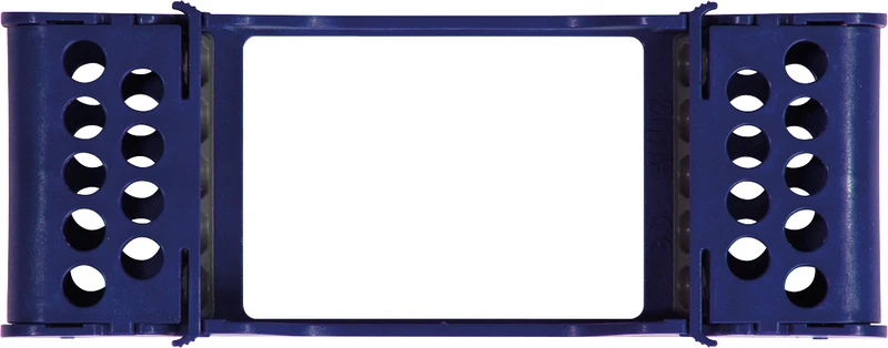 E-Z Jett Kassetten  Stück  20,2 x 9,7 x 3 cm, für 5 Instrumente dunkelblau