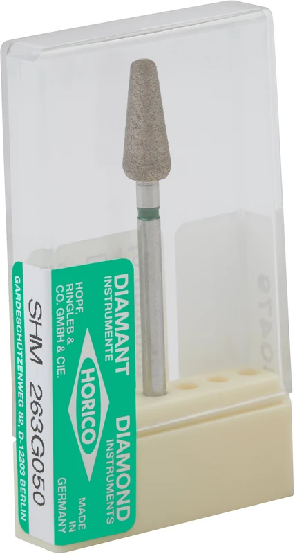 Sinterdiamantschleifer 263  Stück  SHM, grün grob, HP, Figur 263, 12 mm, ISO 050