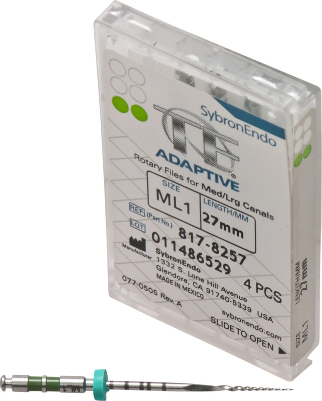 TF® ADAPTIVE Feilen  Packung  4 Stück 27 mm ML1