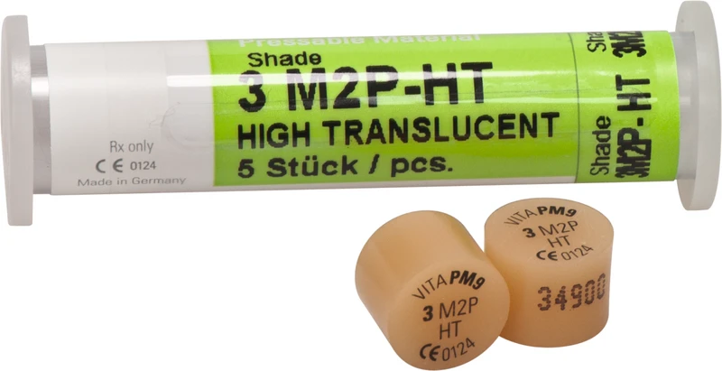 VITA PM® 9  Packung  5 Blöcke high transluzent 3M2P
