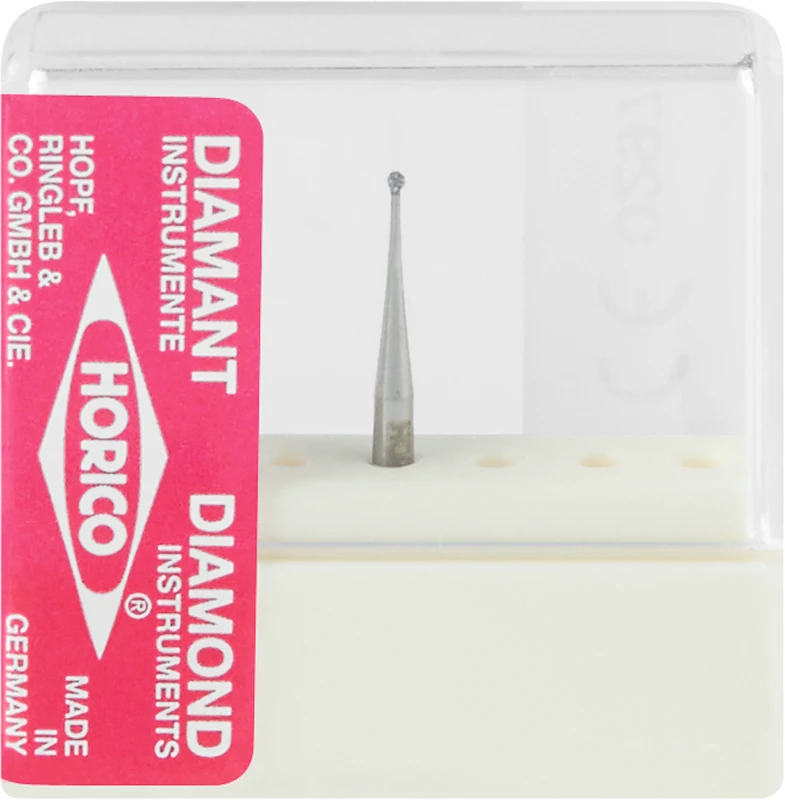 Diamantschleifer 001  Stück  FG, Figur 001 lang, ISO 007