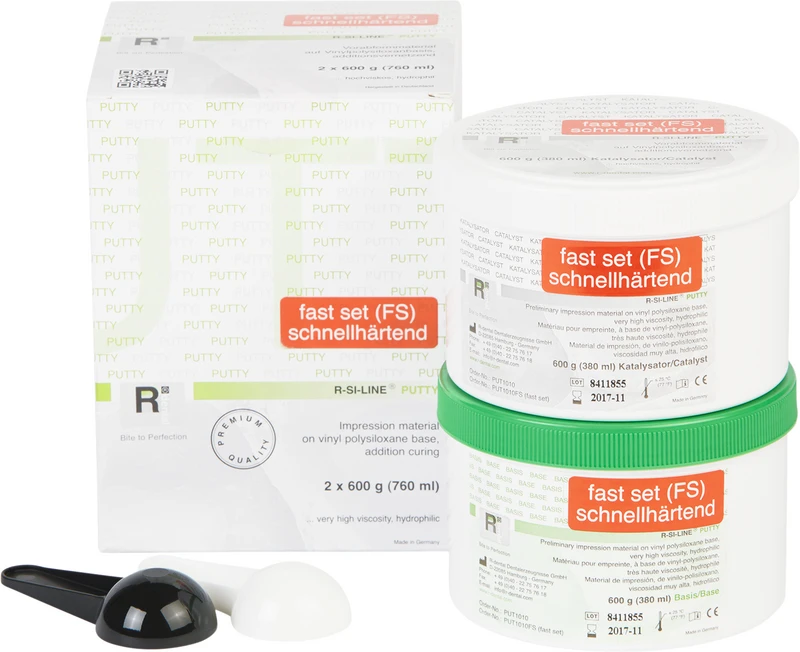 R-SI-LINE® PUTTY FS  Packung  2 x 600 g Dose