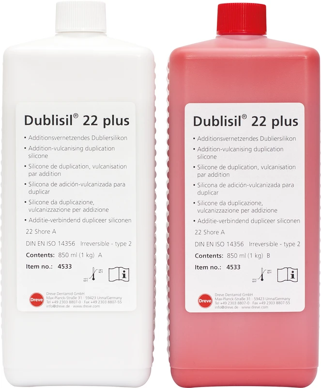 Dublisil® 22 plus  Packung  850 ml Flasche A, 850 ml Flasche B